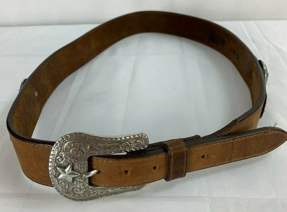 Justin Men's Cowhide Leather Belt sz 38